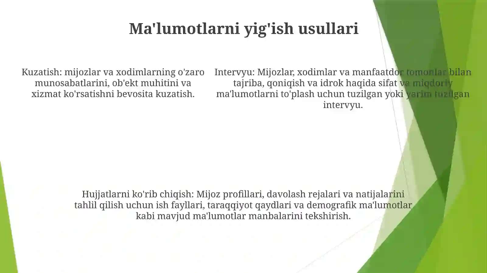 Davolash Profilaktika Muassasalarining Asosiy Ko'Rsatkichlari Va Ularni Taxlil Etish Usullari 4