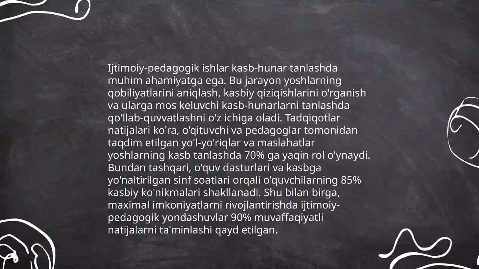 Yoshlarni kasb hunarga maqsadli yoʻnaltirishga doir Ijtimoiy-pedagogik ish 4