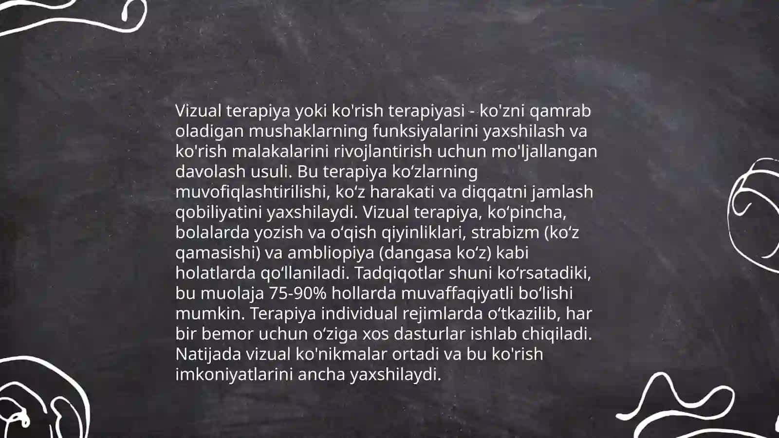 Ko'rishda nuqsoni bor bolalar 4