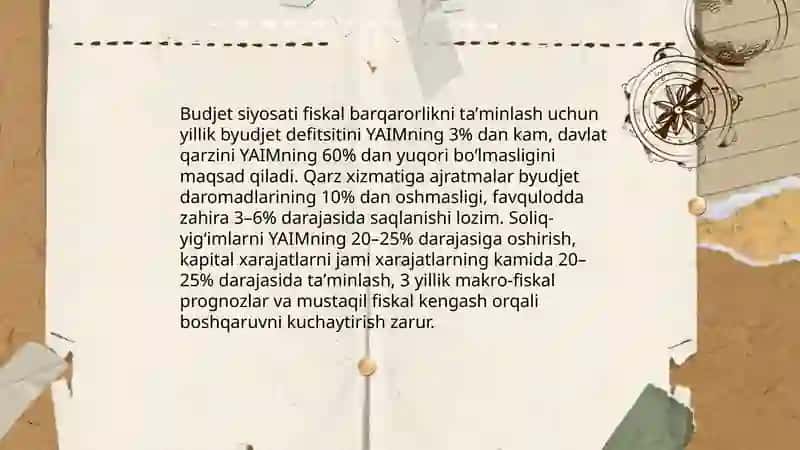 Moliyaviy siyosat 4