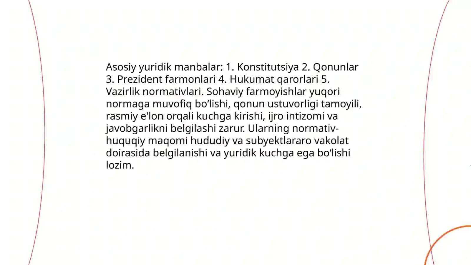 Sohaviy farmoyish hujjatlarining xususiyatlari 4