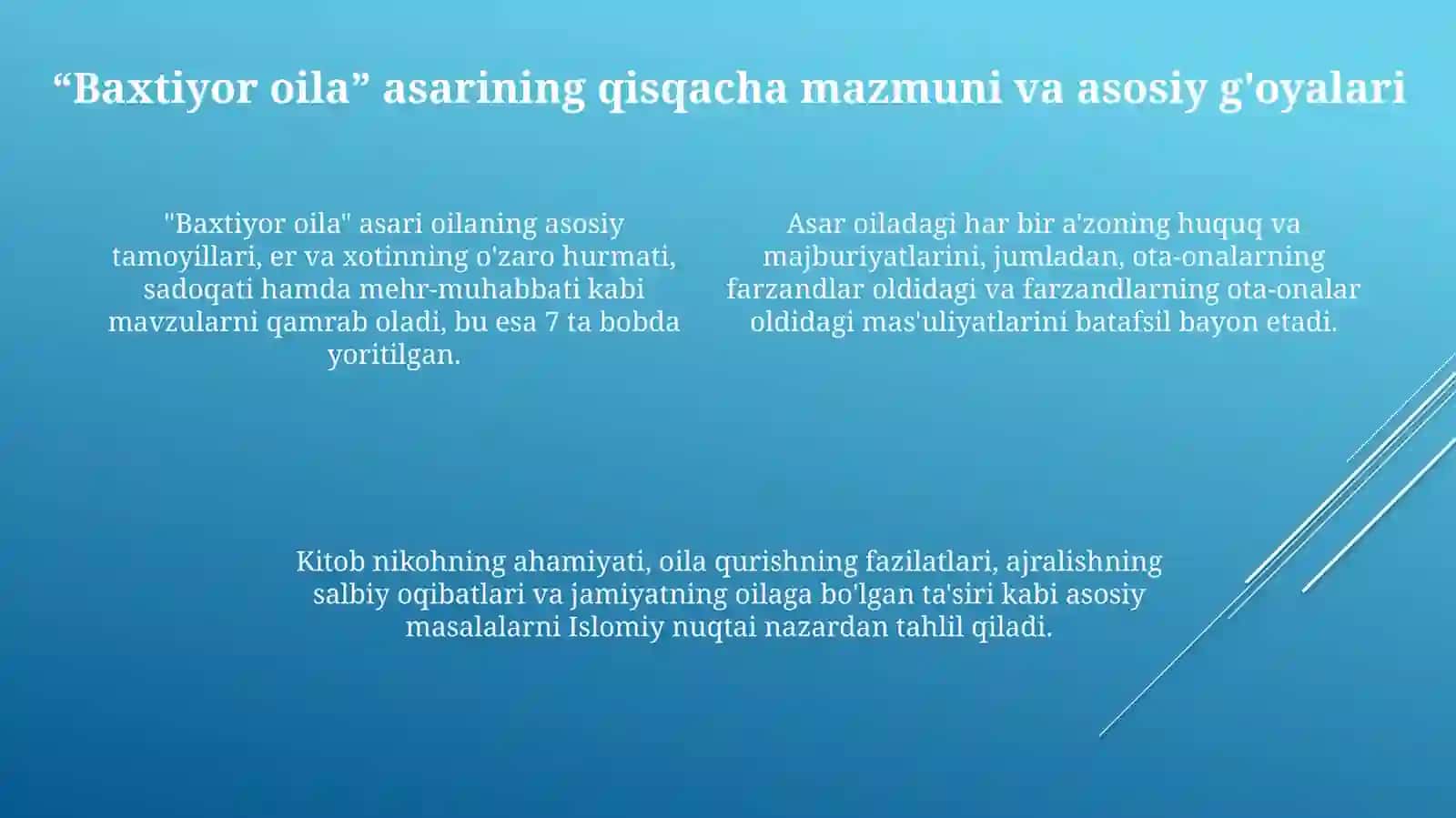 Shayx Muhammad Yusufning Baxtiyoroilaasaridaislomqadriyatlariningtalqini 4