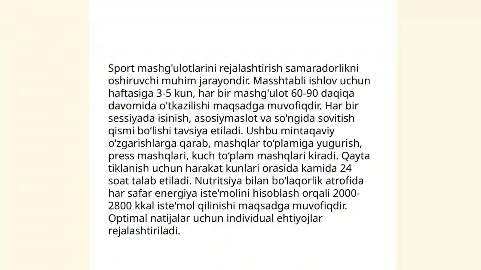 Jismoniy tarbiya va sport ta'limini loyihalashtirish va boshqarish 4