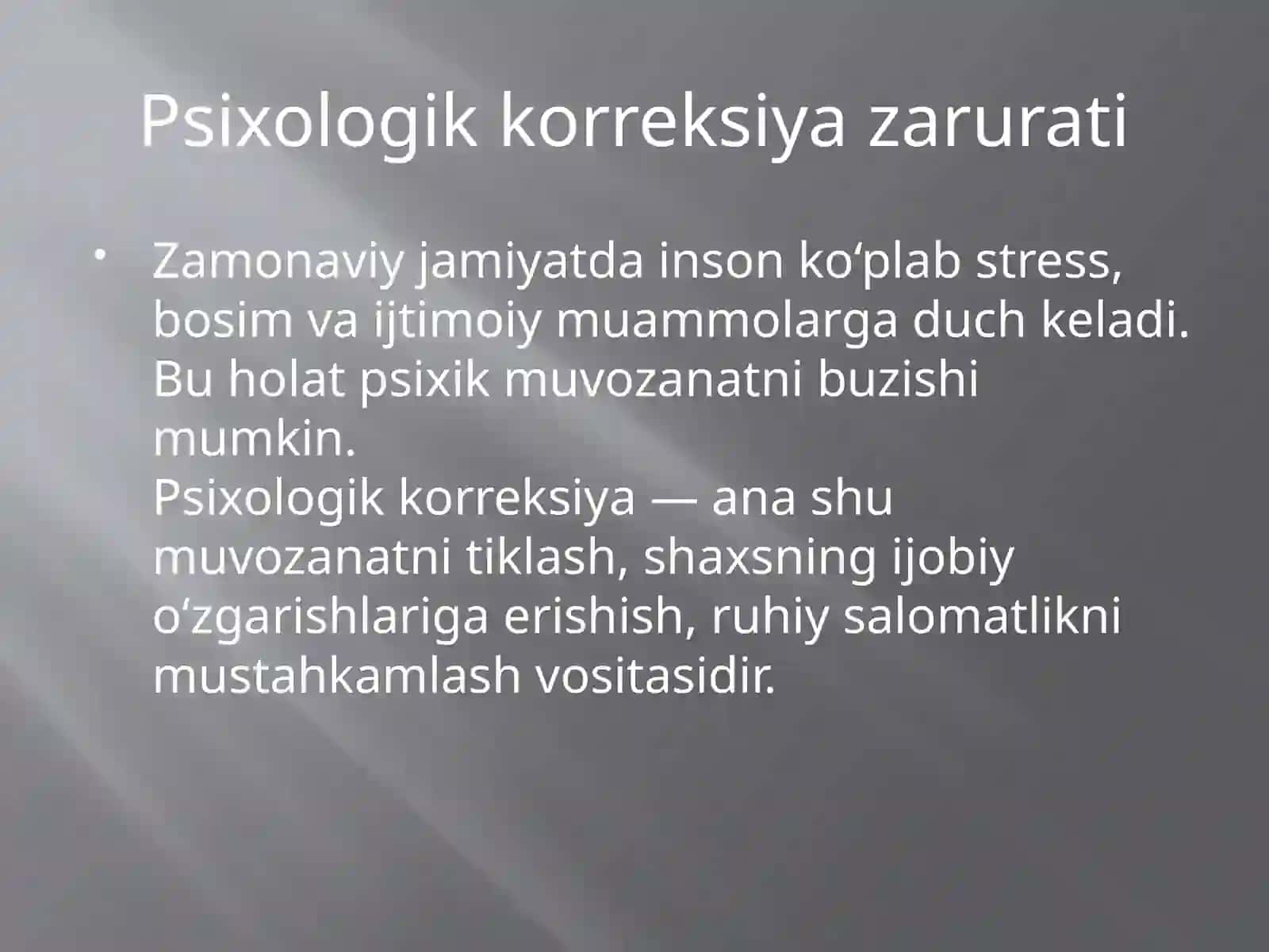 ,Psixologik korreksiyaning maqsad va vazifalari 4