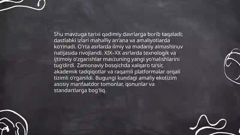 Shu mavzuga umumiy kirish 4
