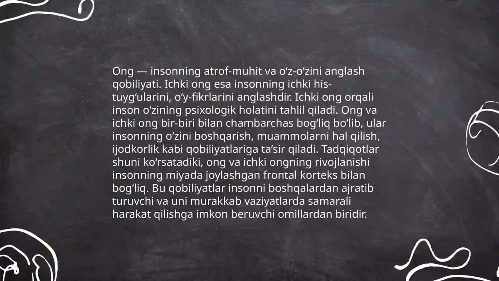 Ong haqida tushuncha va xossalari 4