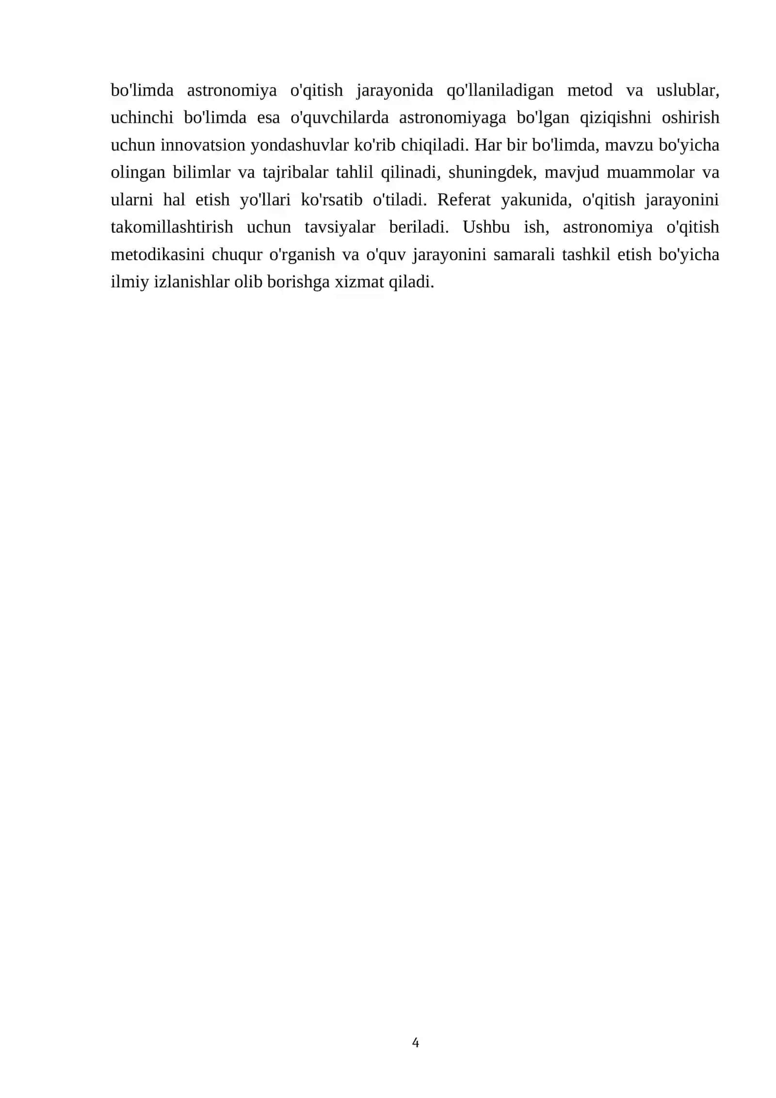 Astronomiya o'qitish metodikasi 4