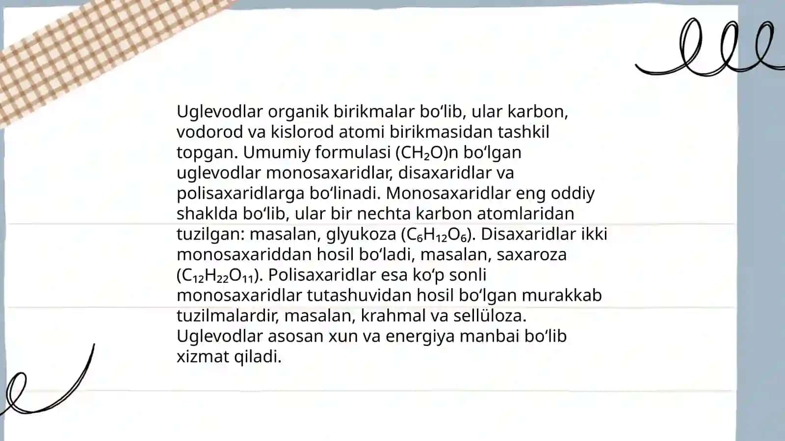 Uglevodlar 4