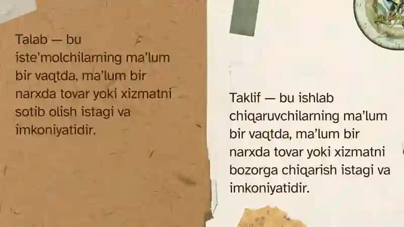 Narxlarning shakllanishi va raqobatning roli 4