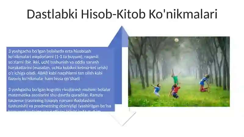 3 yoshgacha bolalarda bilish jarayonini rivojlantirish 4