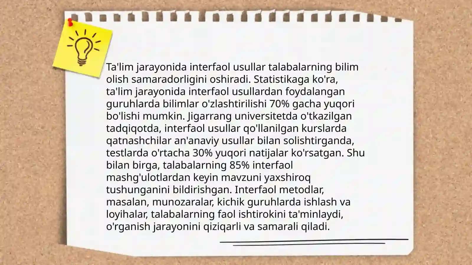 Maktab ta'limida faoliyatni tashkil etishning ahamiyati 4