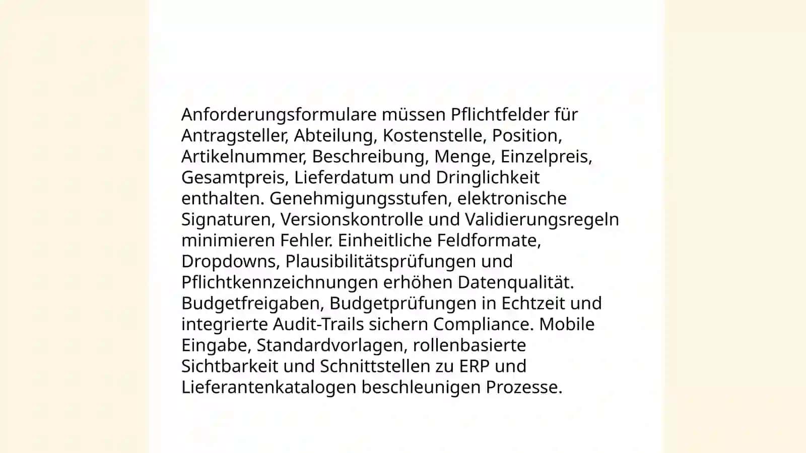 Bestellprozess im Unternehmen: Vom Bestellformular bis zur Überweisung 4