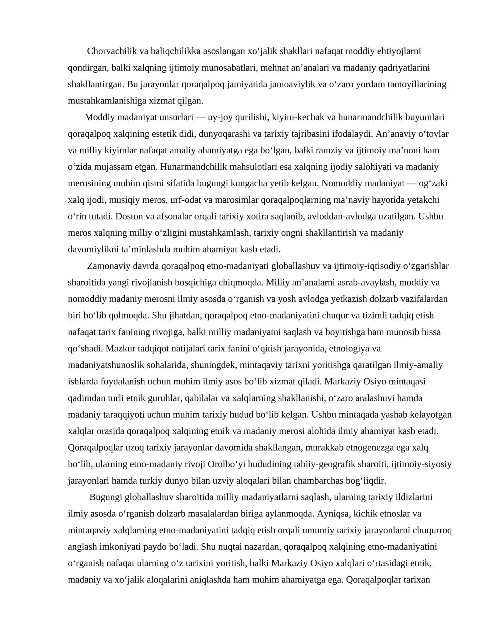 Qoraqolpoq xalqining etnik moslashuvi 4