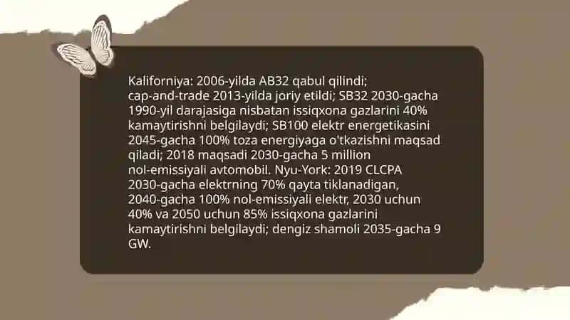Yashil iqtisodiyotga o’tishning AQSh tajribasi 4