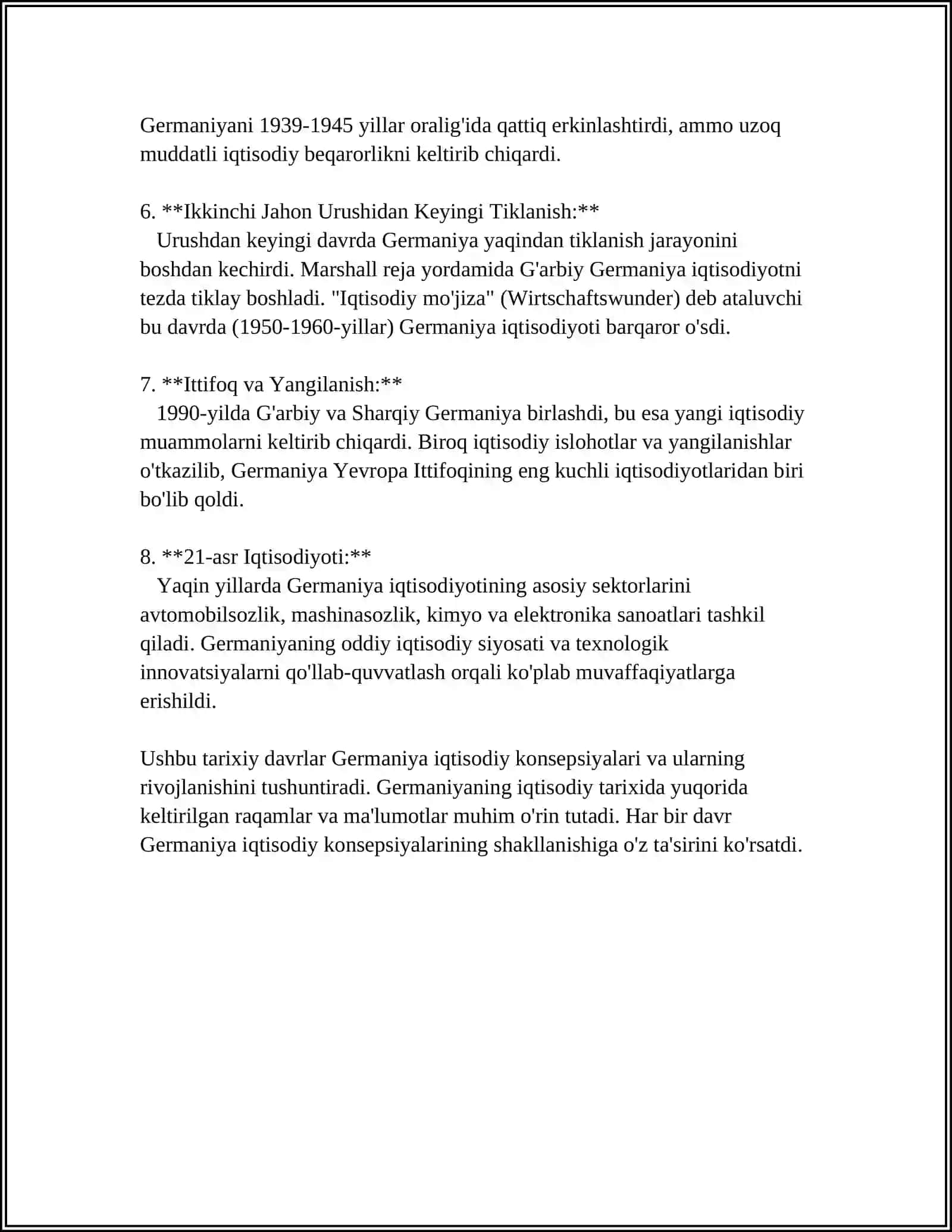 GERMANIYADA IQTISODIY KONSEPSIYALARNING SHAKLLANISHI 4
