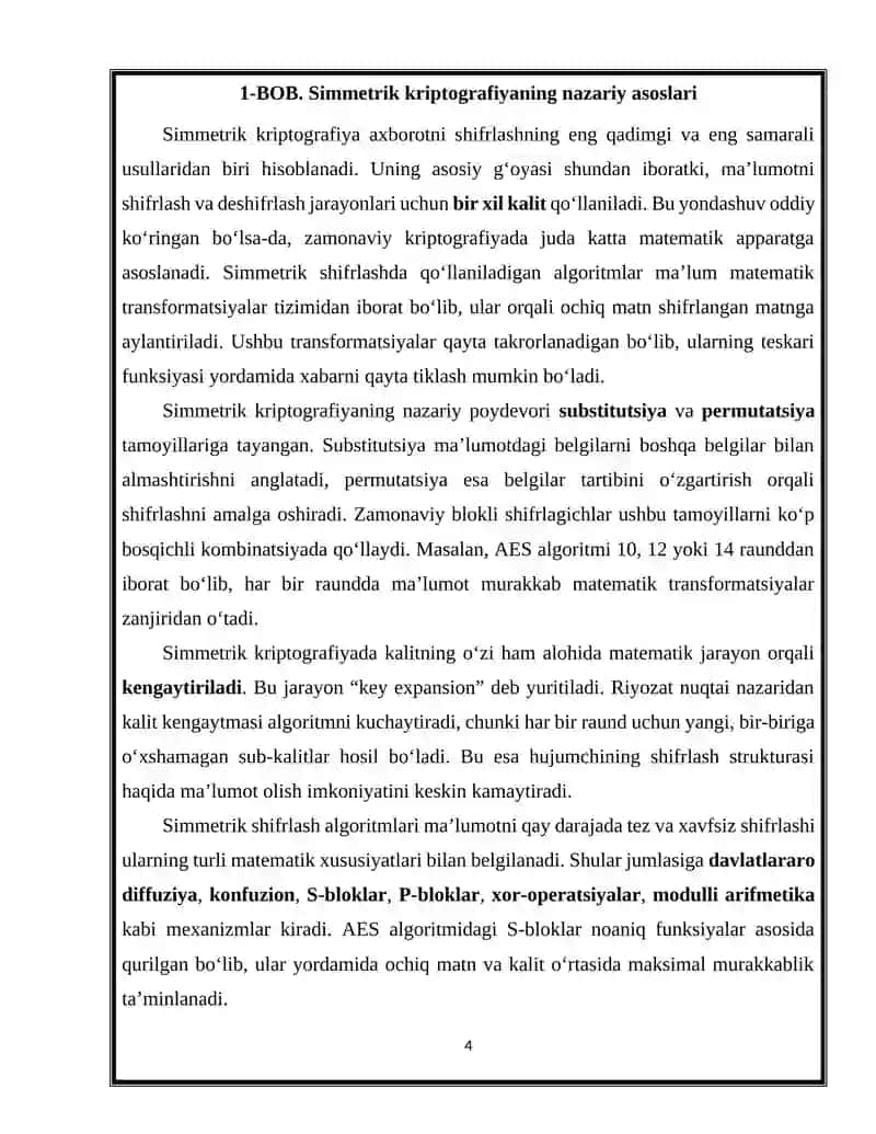 Simmetrik kriptoalgoritmlar asosida autentifikatsiya protokollari 4