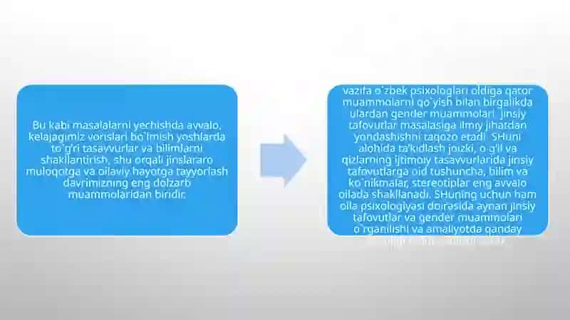 Gender farqlar psixologiyasi 4