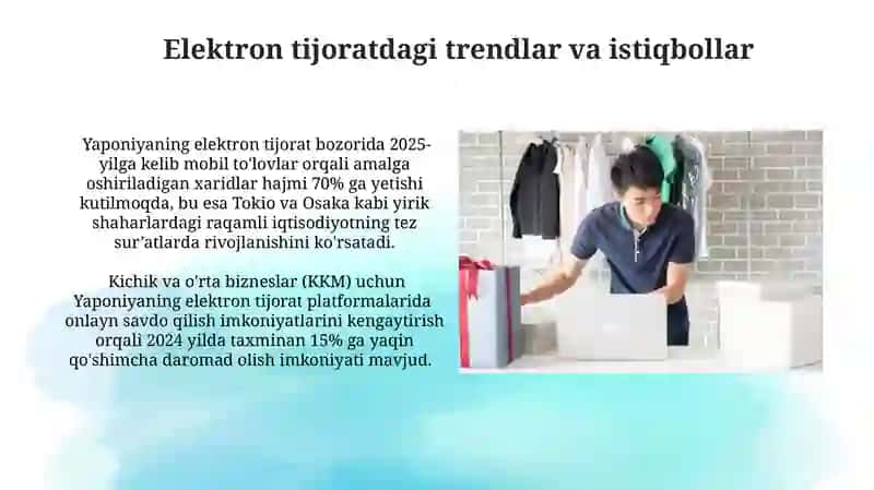 Yaponiyada elektron tijorat tizimlari 4