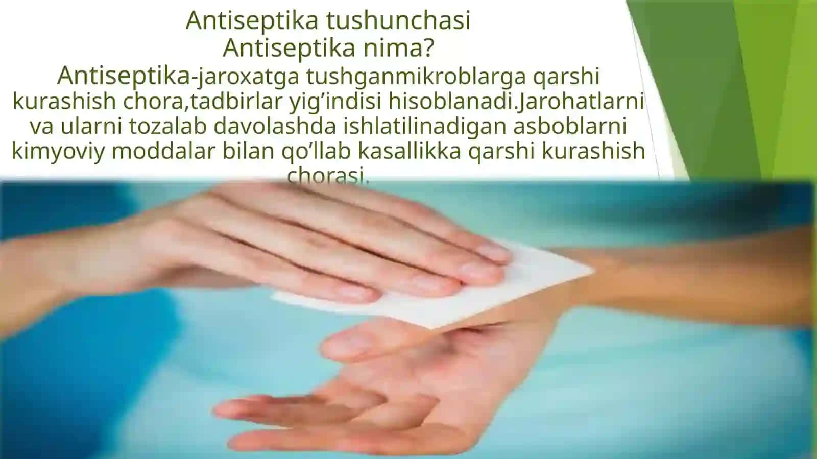 Mexanik va fizik antiseptika usullari 4
