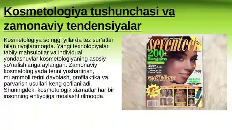 Zamonaviy kosmetologiya. Qadimgi Gretsiyada kosmetologiyani qo'llanishi 4