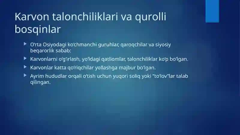 Buyuk ipak yo'lining qora bo'limlari 4