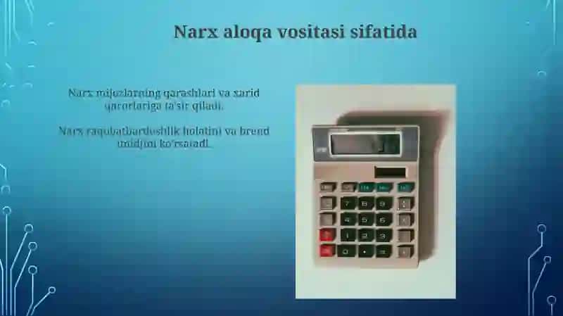 Narxning mohiyati va vazifalari 4