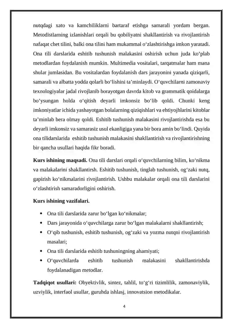 Kurs ishi 4