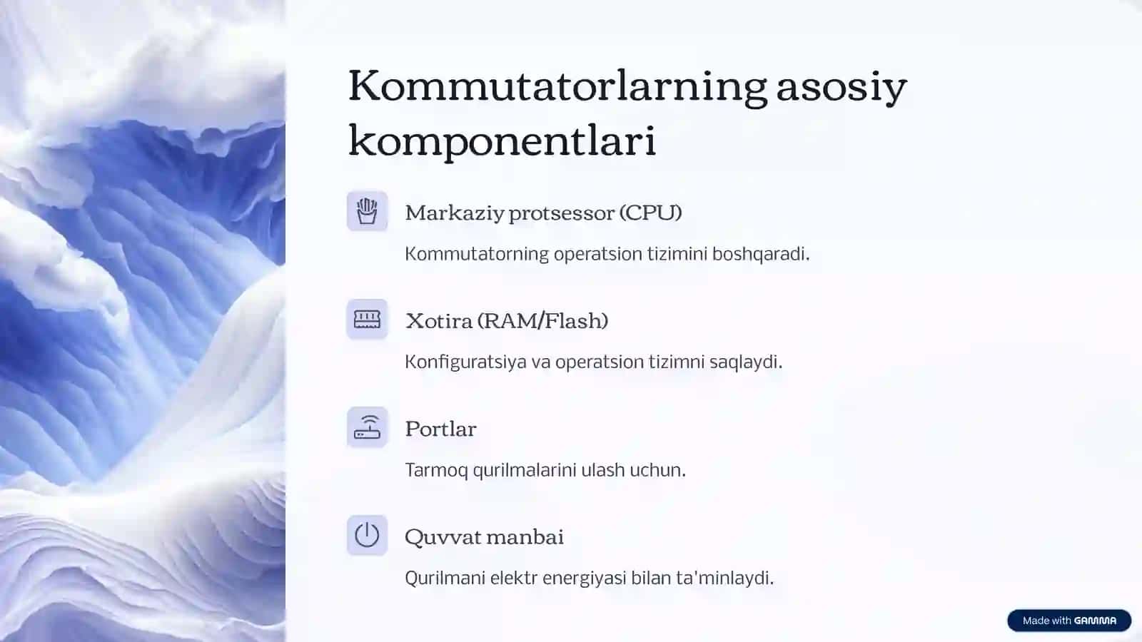 Kommutatorlar va ularning arxitekturalari 4