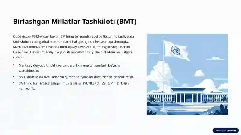 O'zbekiston tashqi siyosatining asoslari 4