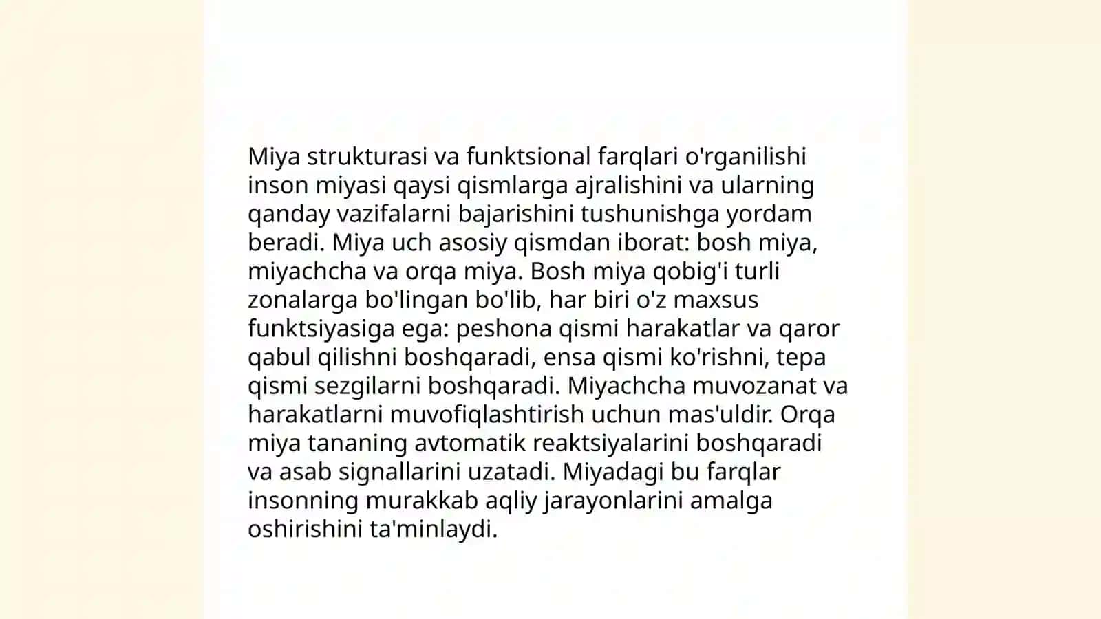 Bosh miya yarimsharlar funksional assimetriyasi Diagnostikasi 4
