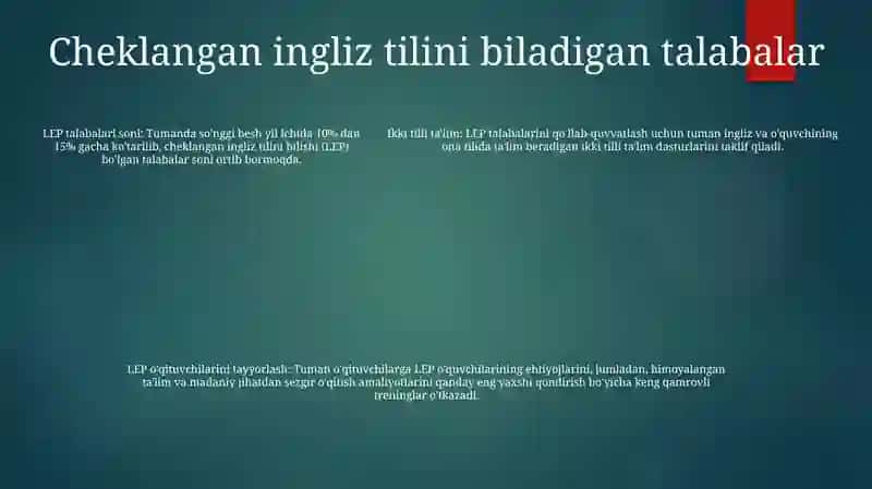 Alohida Yordamga Muhtoj Bolalar Toifalari 4