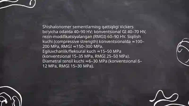 Restavrativ stomatologiyada shishaionomer sementlardan foydalanish 4