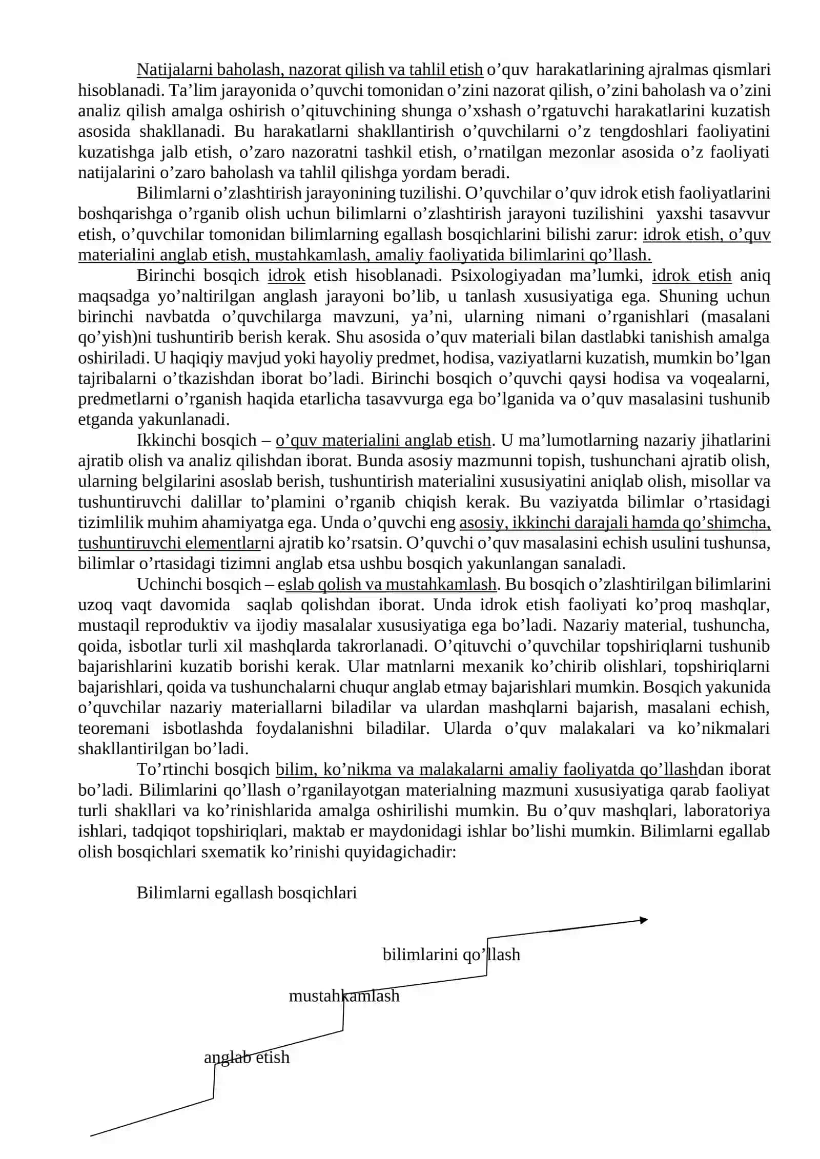 Ta’lim-tarbiya jarayoni yagona tizim sifatida. Ta’lim tamoyillari 4
