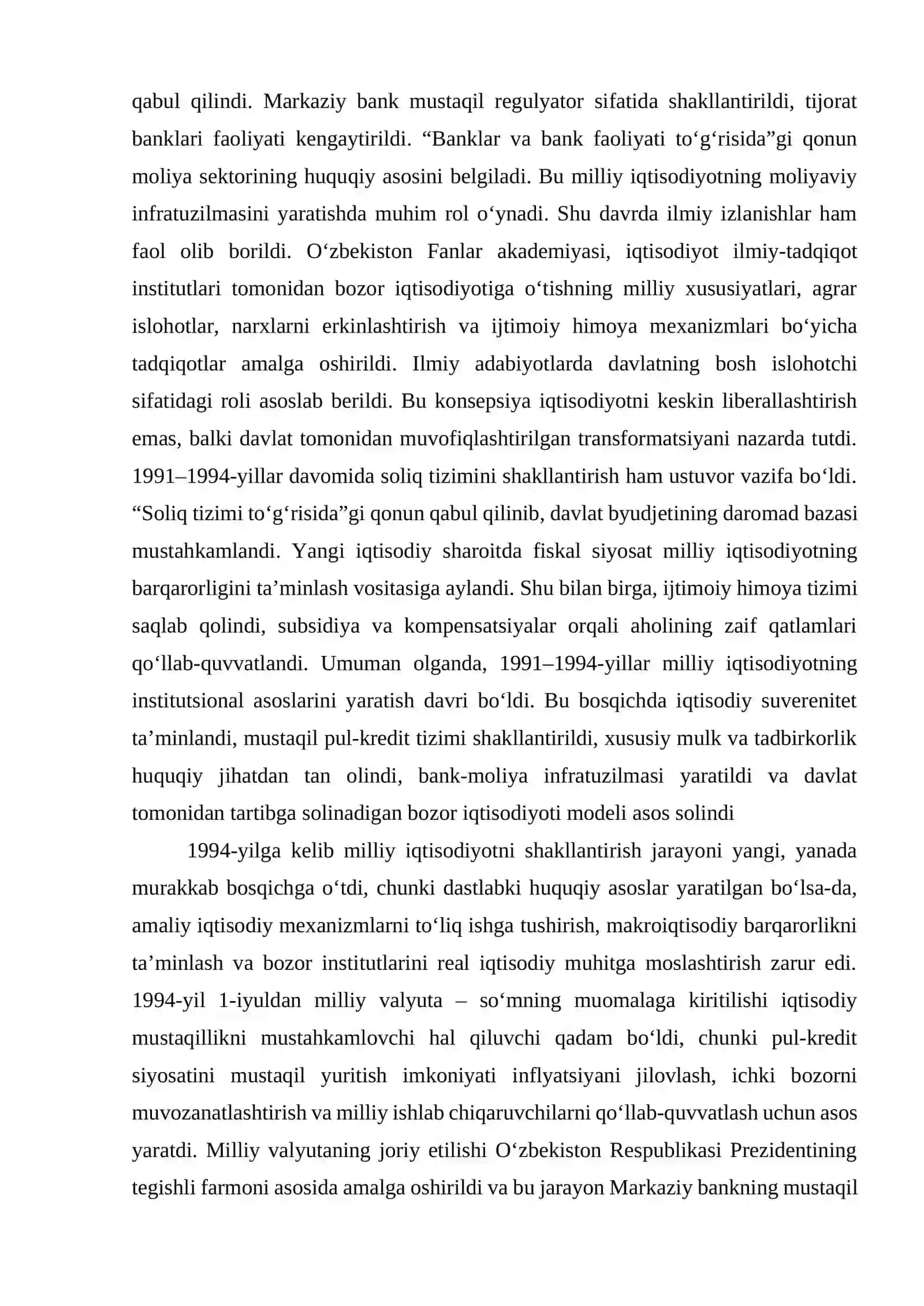MILLIY IQTDOSODIYOT VA IQTISODIY RIVOJLANISH 4