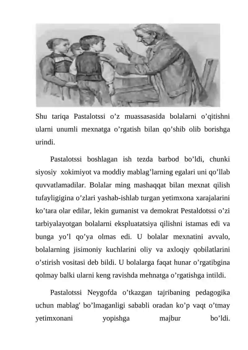 IOGANN GENRIX PESTALOTSSINING PEDAGOGIK NAZARIYASI 4