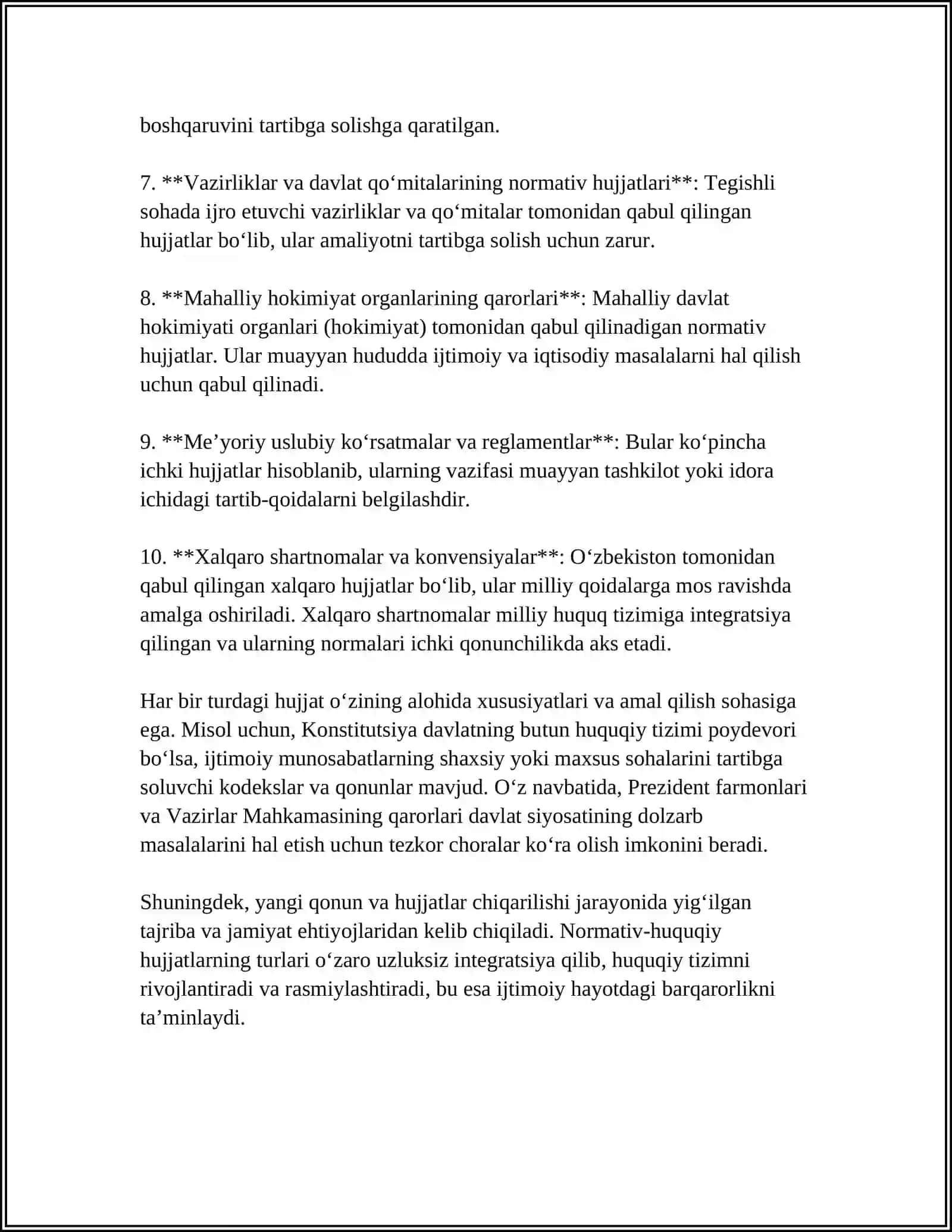 NORMATIV HUQUQIY HUJJAT 4