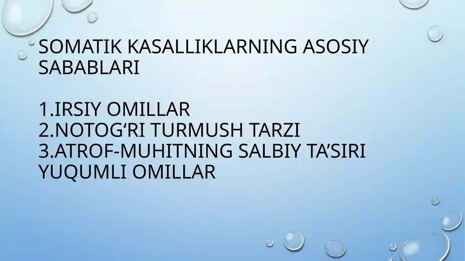 Somatik kasalliklar 4
