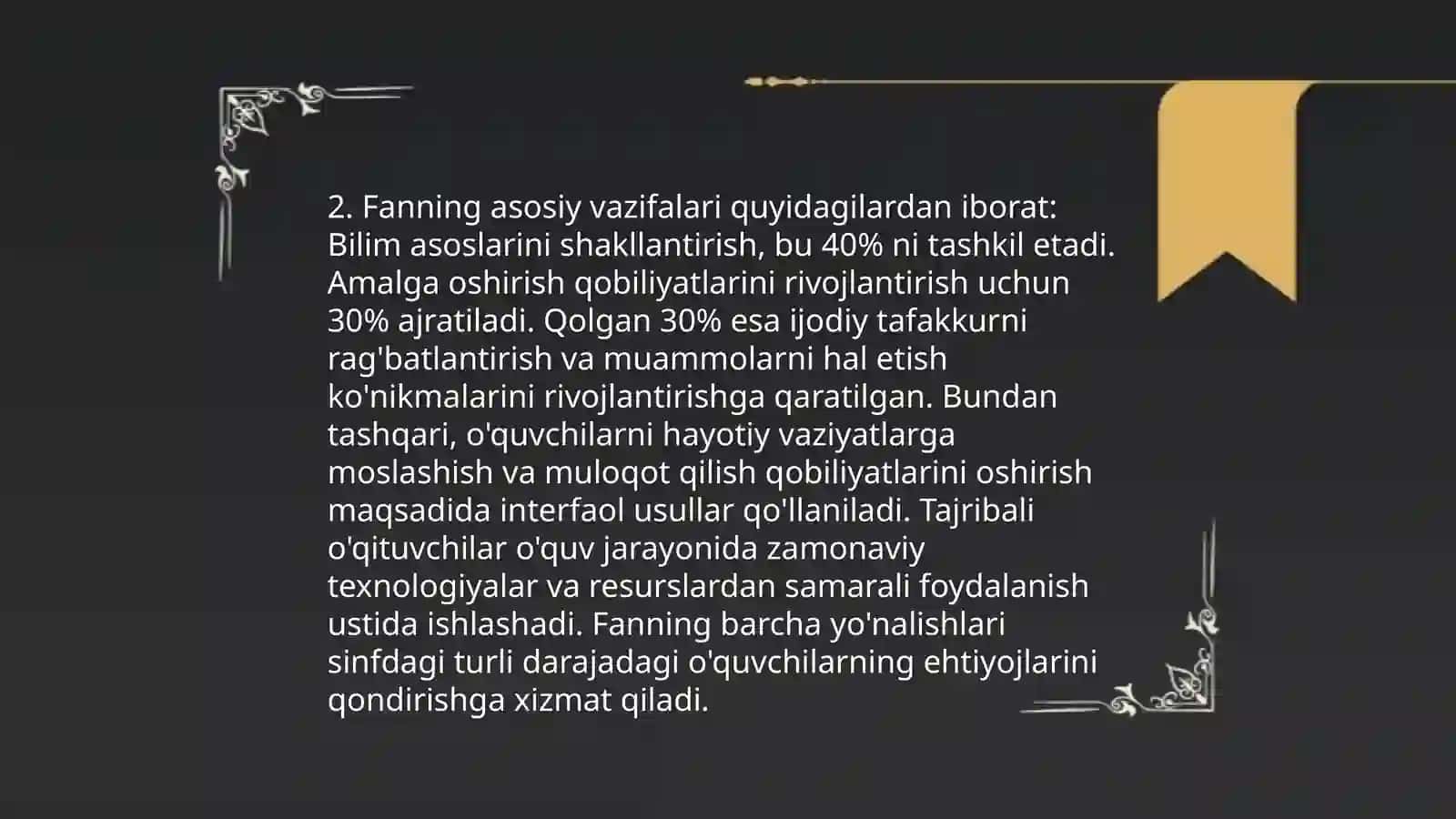 Fanning maqsad va vazifalari 4