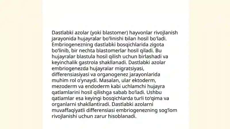 Embriogenez xilma xilligining filogenetik asoslari 4