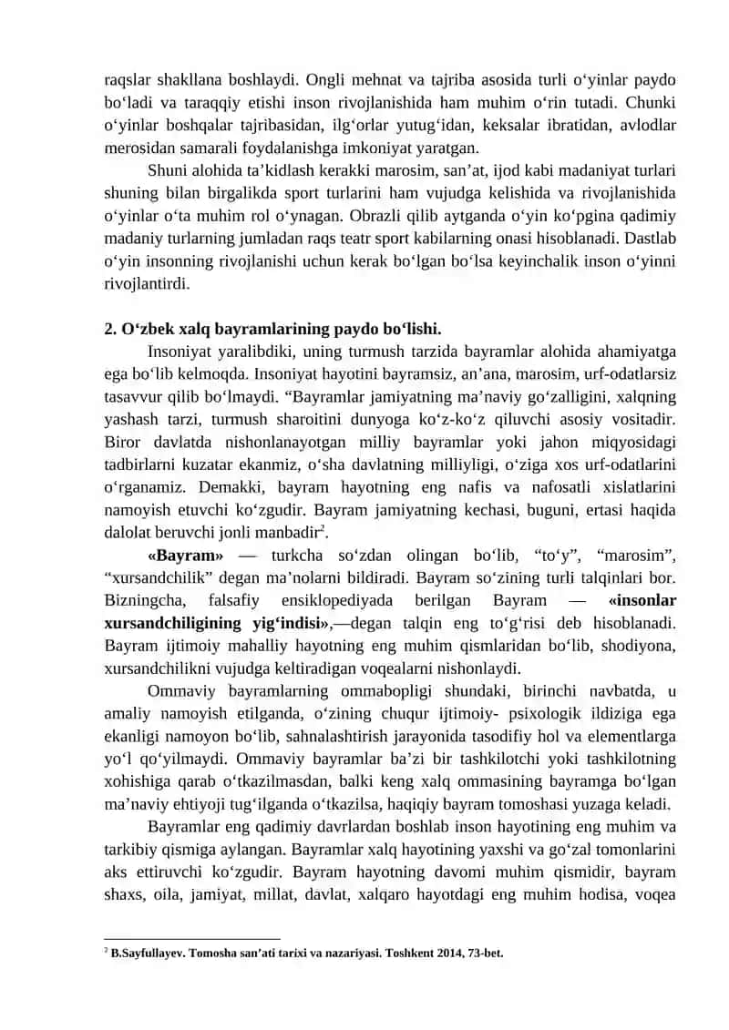 Sport o‘yinlari, musobaqalar va tadbirlar tarixi 4