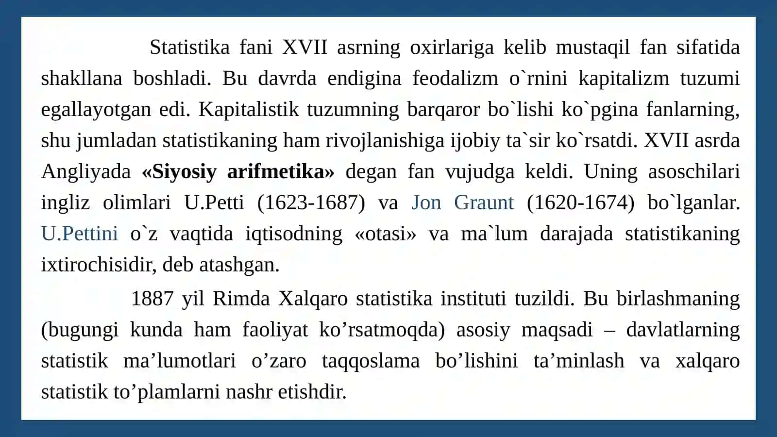 Statistika faniga kirish 4