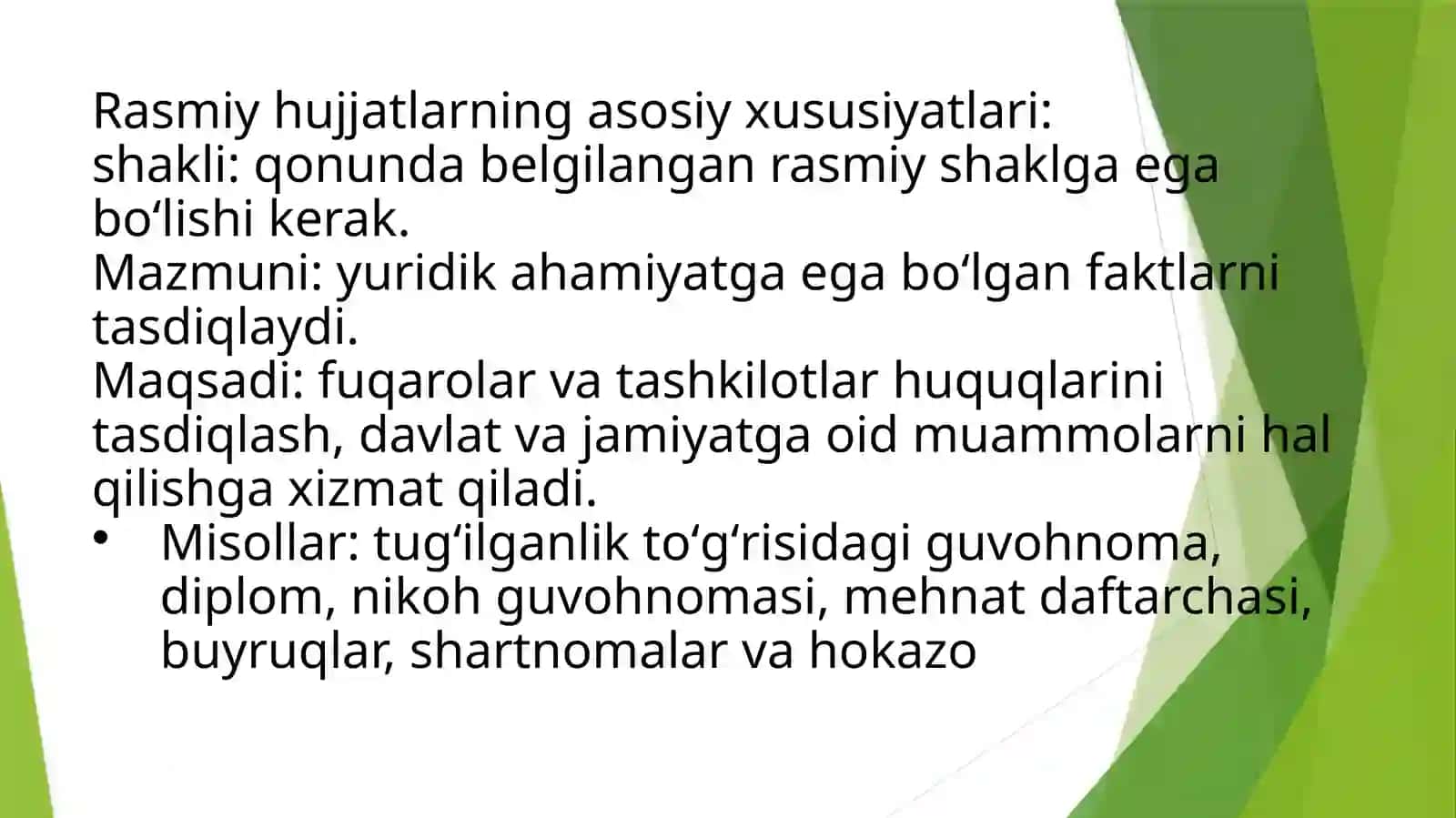 Hasanova Muborakning Kaspiy nutq madaniyati fanidan ta'yyorlagan taqdimoti 4
