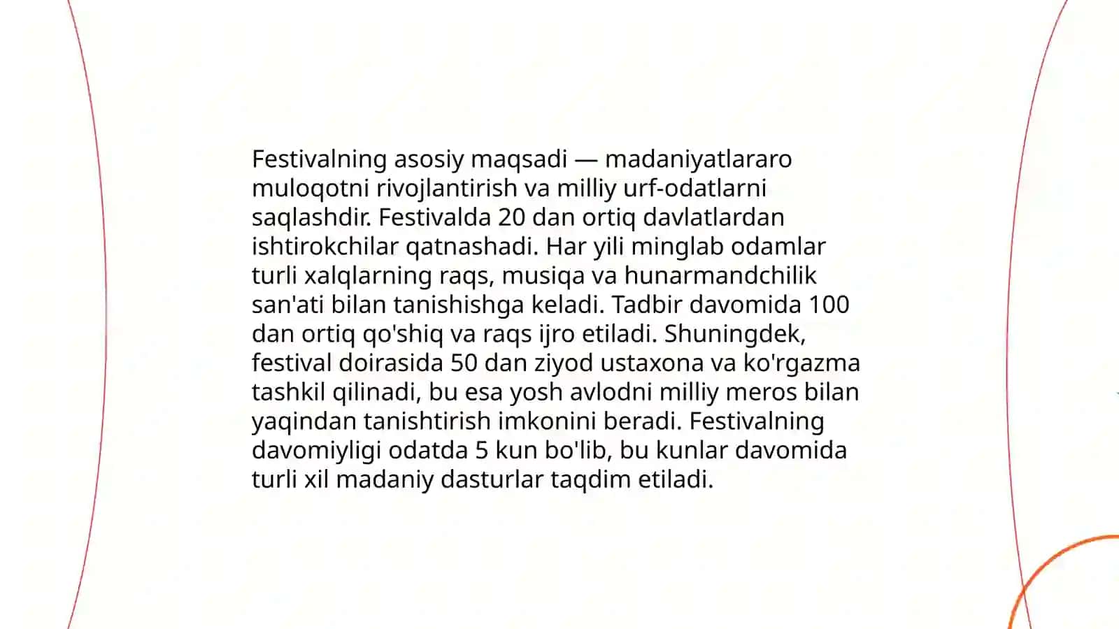 Sharq taronalari festivali tarixi 4