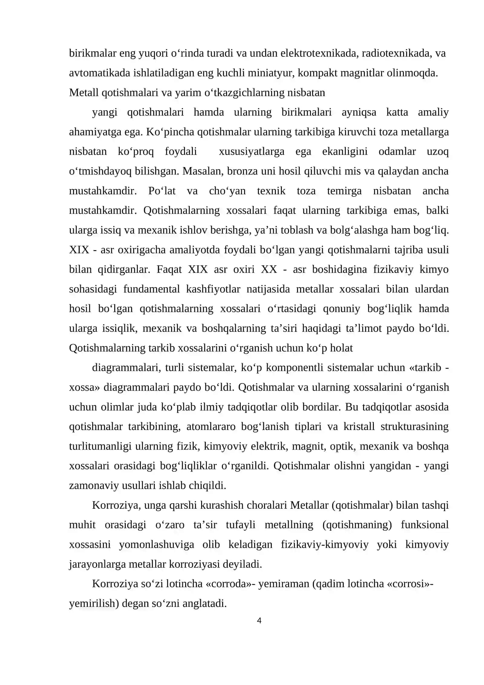 Metallarning korroziyasi va unga qarshi kurashish usullari 4
