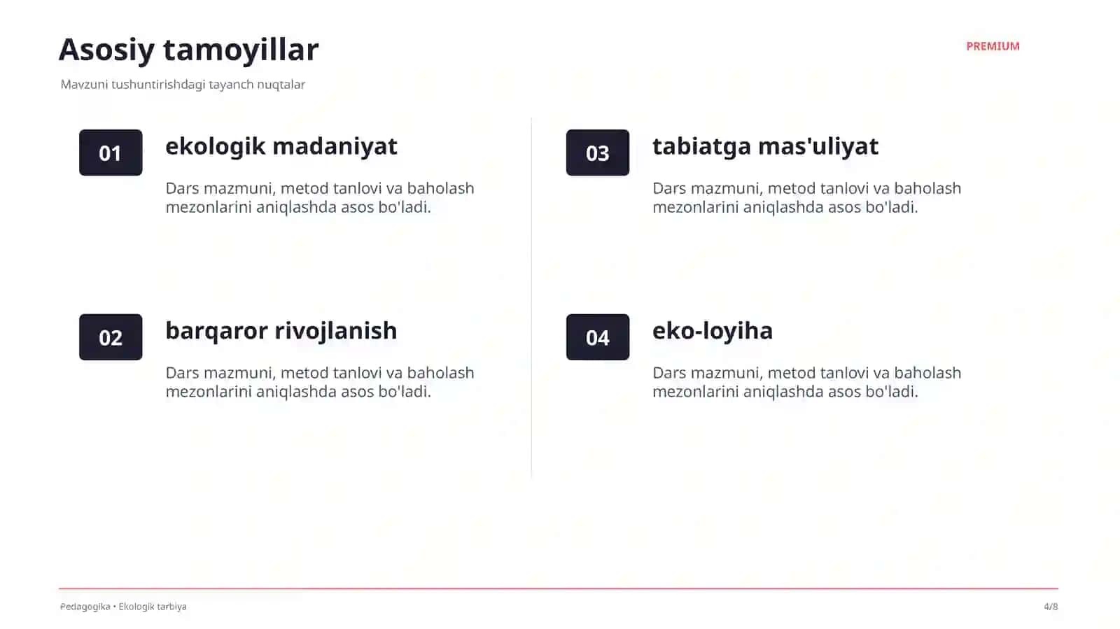 Ekologik tarbiya 4