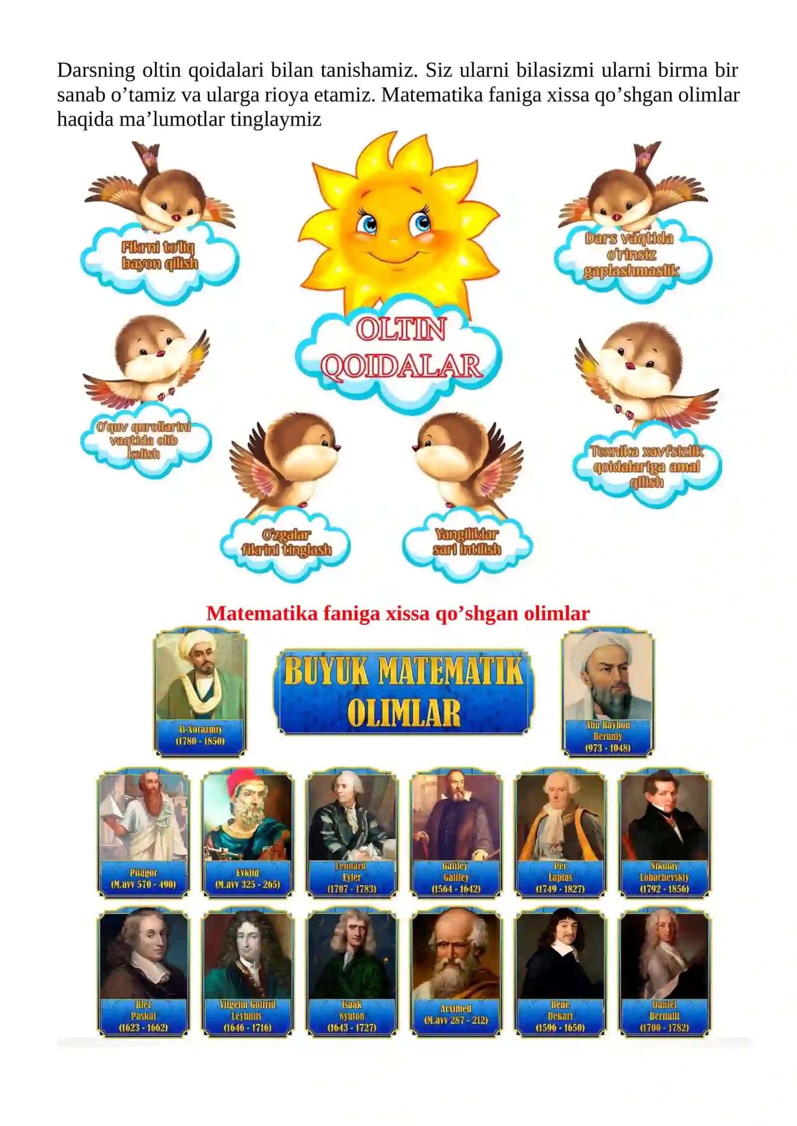 Amaliy masalalar mavzusida 3-sinf Matematika fanidan dars ishlanmasi 4