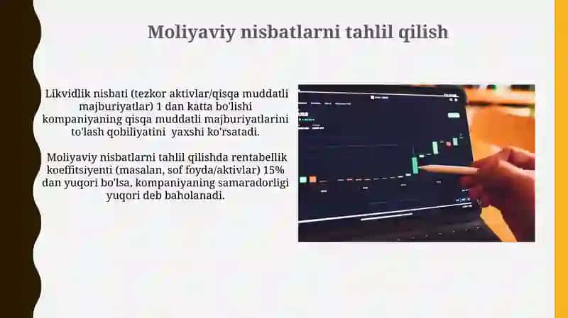 Moliyaviy faoliyatni tahlil qilish 4