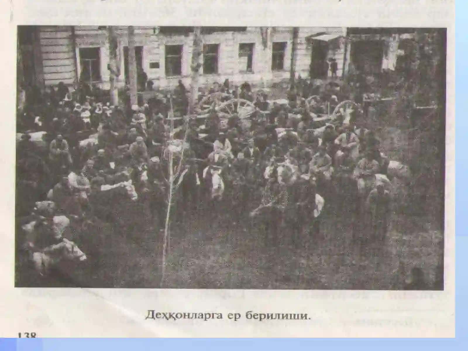 Sovet hokimyatining O’zbekistonda amalga oshirgan siyosiy, ijtimoiy-iqtisodiy tadbirlari va ularning mustamlakachilik mohiyati. Qatag`onlik siyosati va uning oqibatlari 4