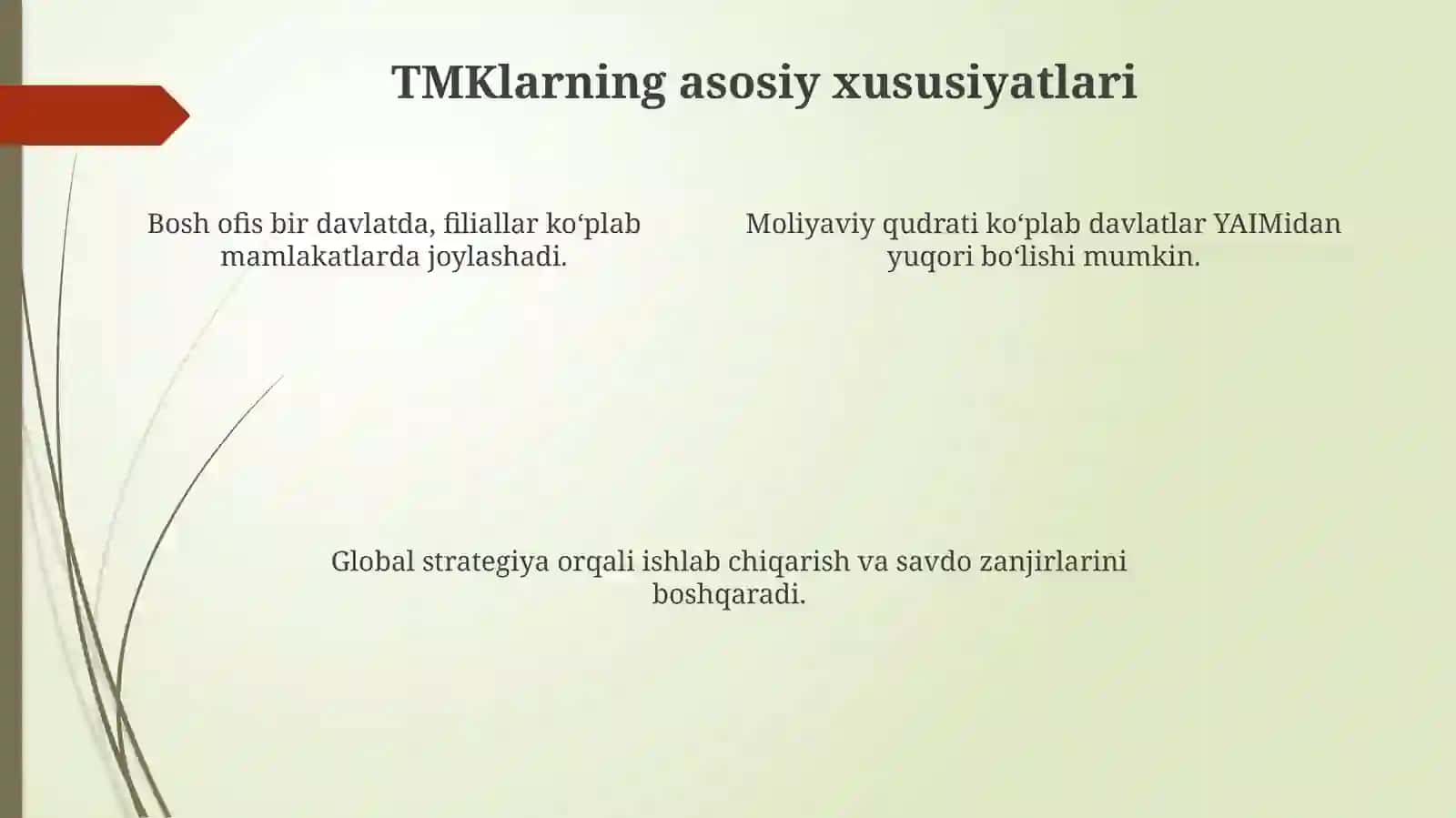 Jahon iqtisodiyotida transmilliy korporasiyalarning tutgan o'rni 4