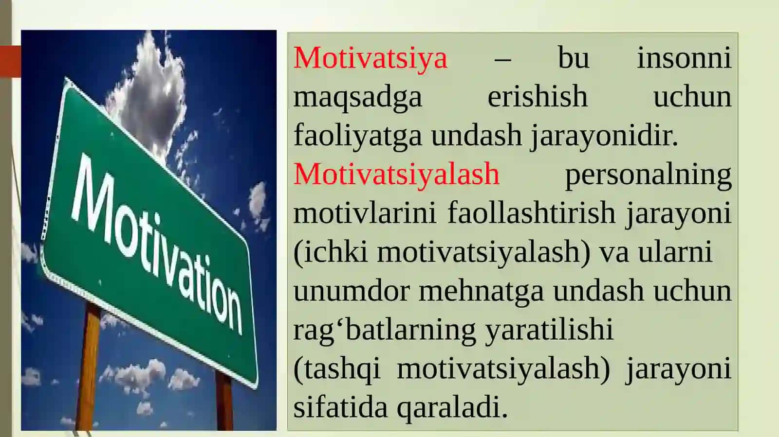XODIMLARNI RAG‘BATLANTIRISH VA MOTIVATSIYALASH USULLARI 4